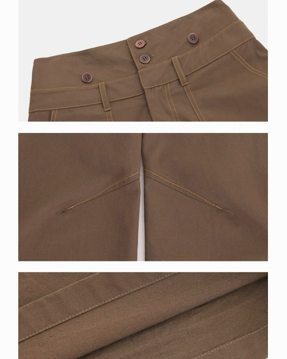 サスペンダーハイウエストパンツ SL716