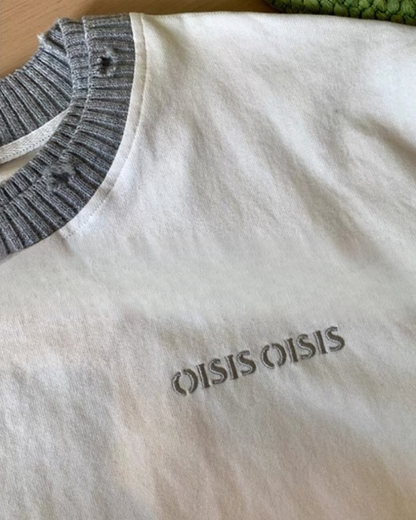 ネックニットTシャツ SL588
