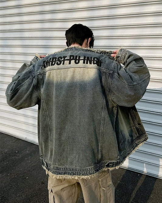 カットオフデニムジャケット M002