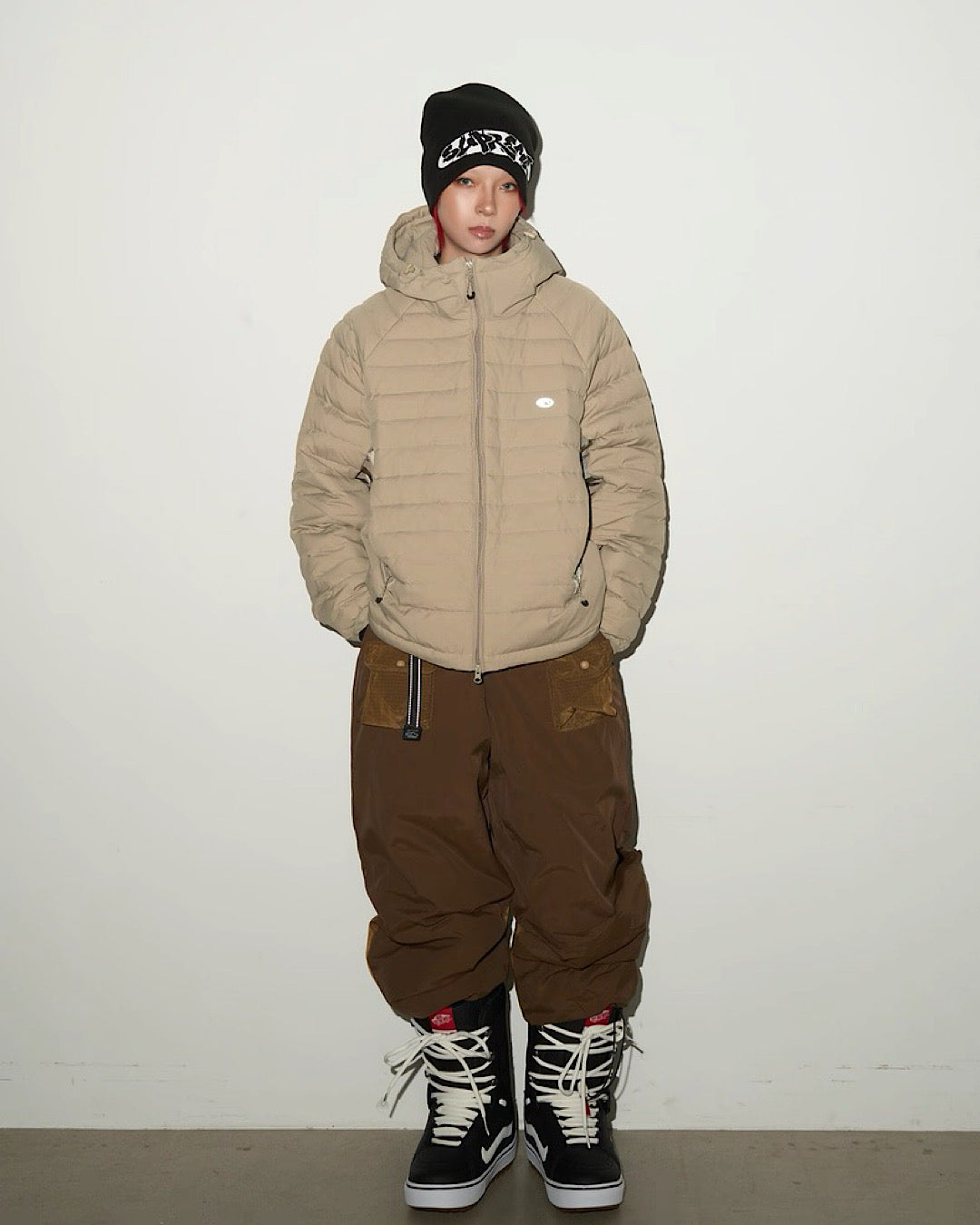 カラーブロックダウンパンツ SL805