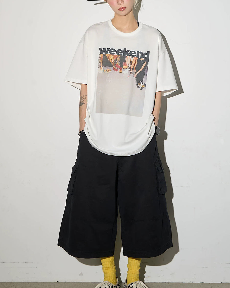WeekendプリントＴシャツ SL918
