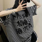 レタリングボーダーTシャツ SL185