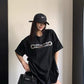 レースデザインロゴTシャツ SL925