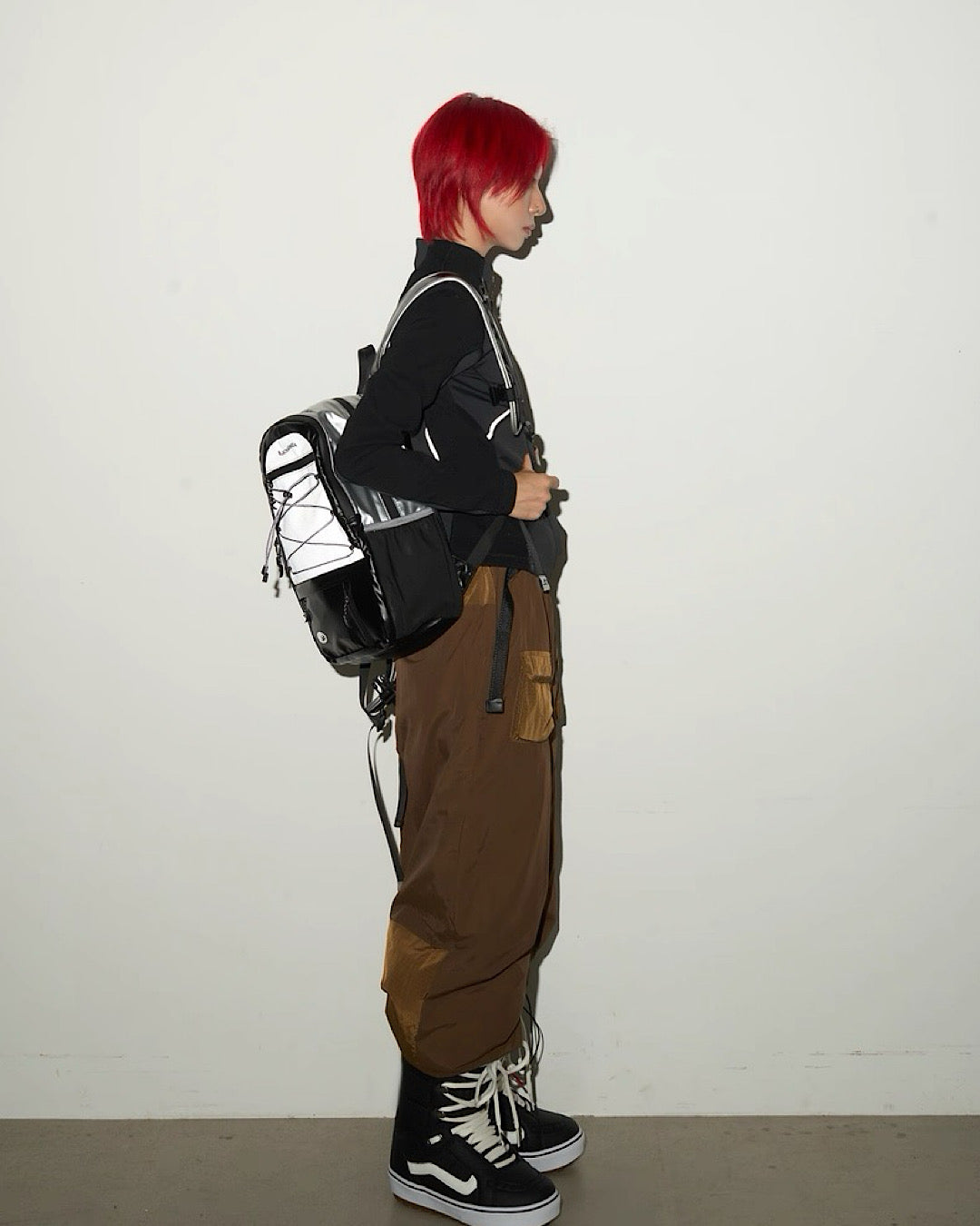 カラーブロックダウンパンツ SL805