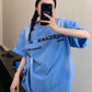 フロントロゴダメージ加工Tシャツ  SL248