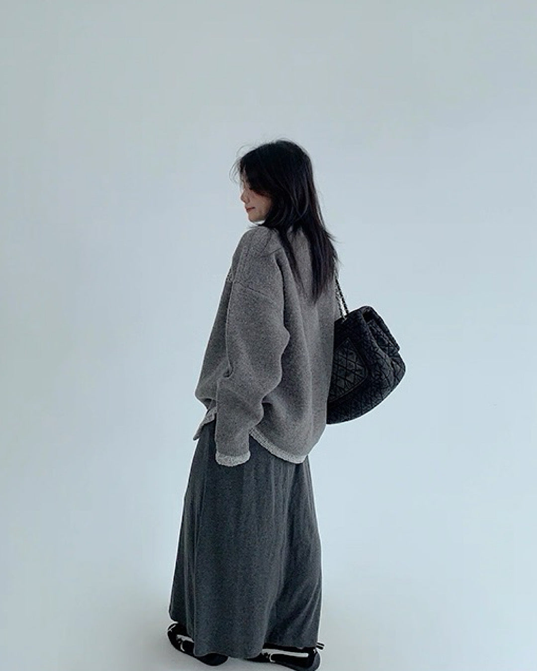 レイヤードライクニットカーディガン SL811