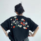 エンブロイダリーフラワーTシャツ SL134
