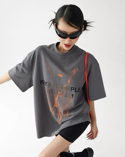 クリエイティブプリントＴシャツSL855