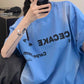 フロントロゴダメージ加工Tシャツ  SL248