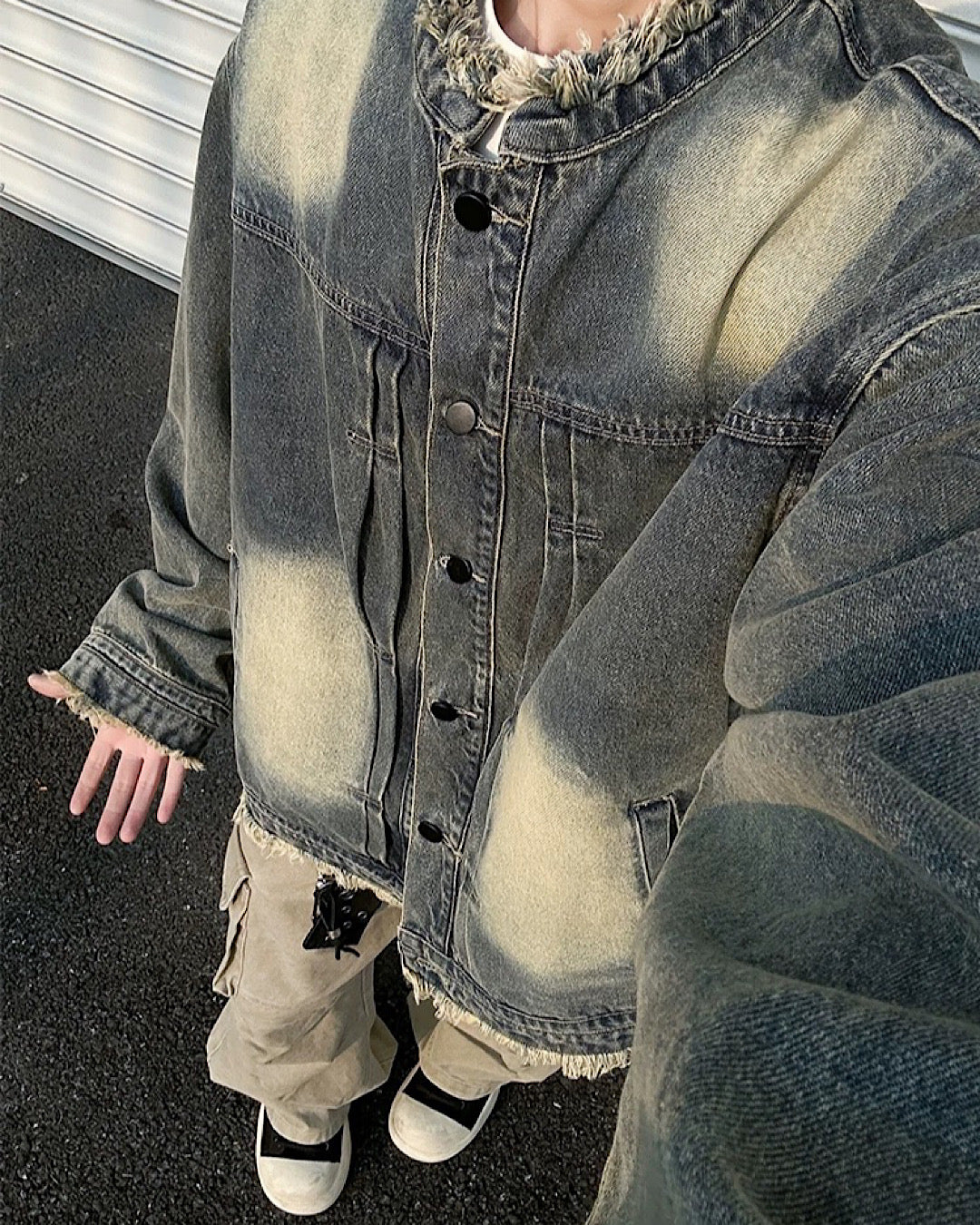 カットオフデニムジャケット M002