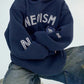 NEOISMロゴプリントフーディ SL080