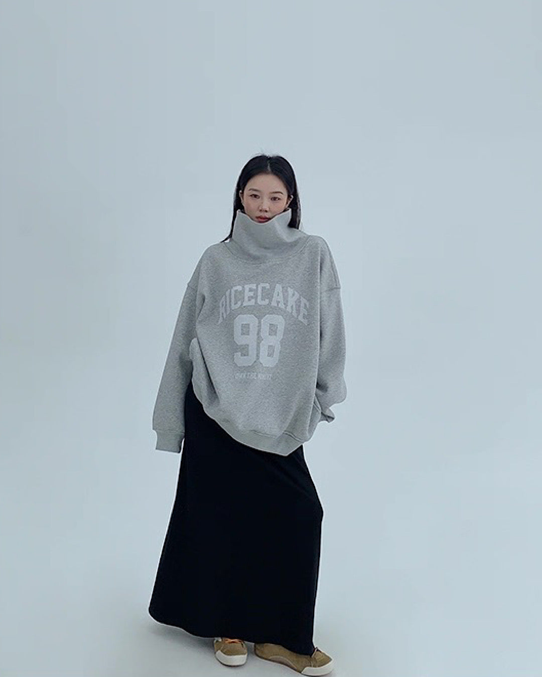 タートルネックナンバリングプルオーバー SL793