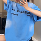 フロントロゴダメージ加工Tシャツ  SL248