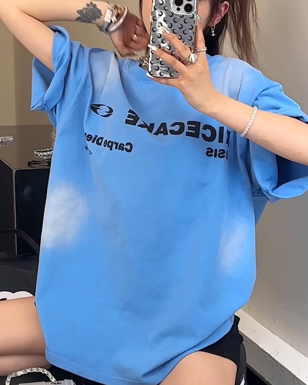 フロントロゴダメージ加工Tシャツ SL248 – THE SOL93 フロントロゴダメージ加工Tシャツ SL248 – THE SOL93