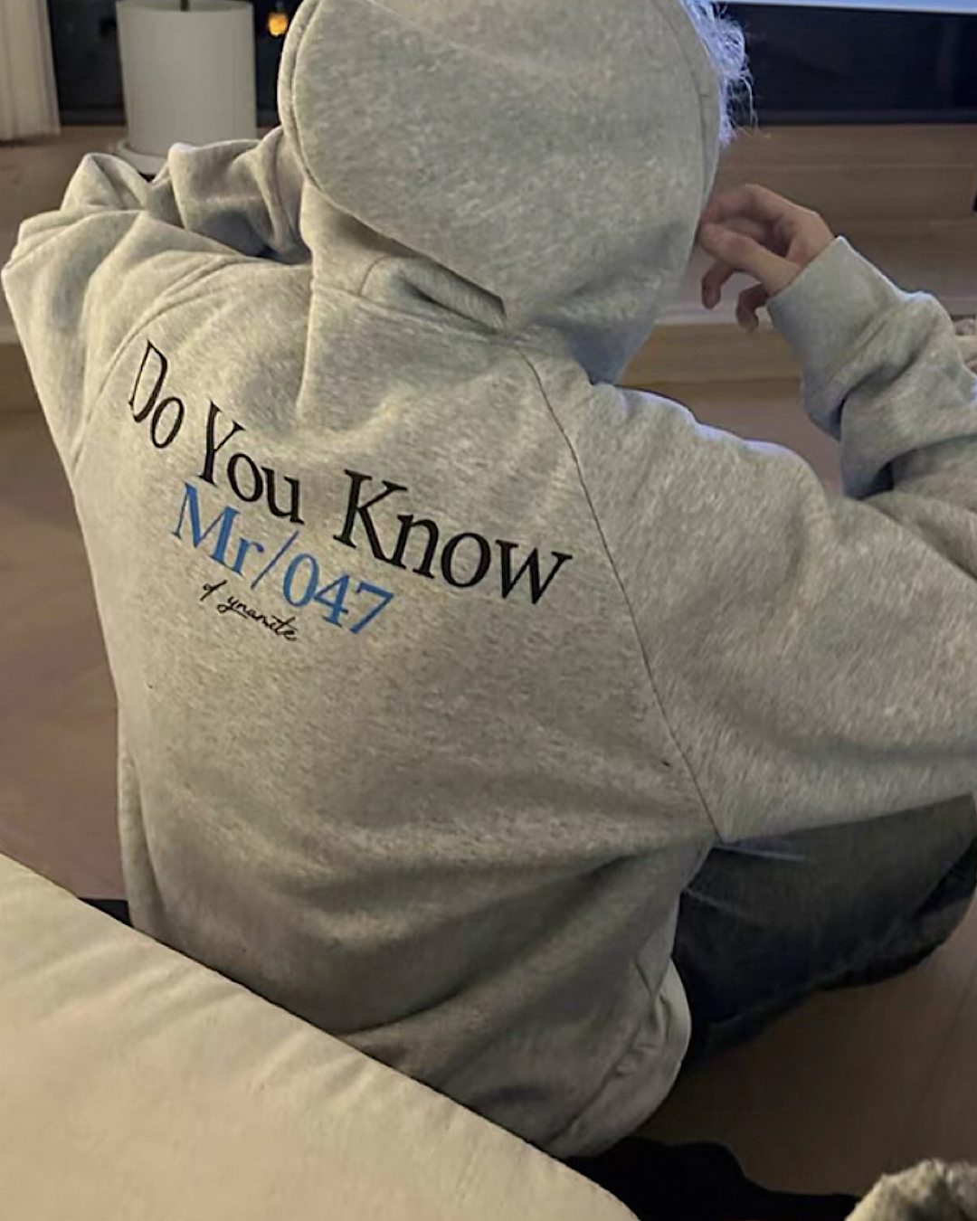 マフポケットプリントフーディ M022