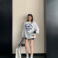 フロッキープリントロングTシャツ SL971