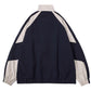 バイカラージップアップジャケット SL027