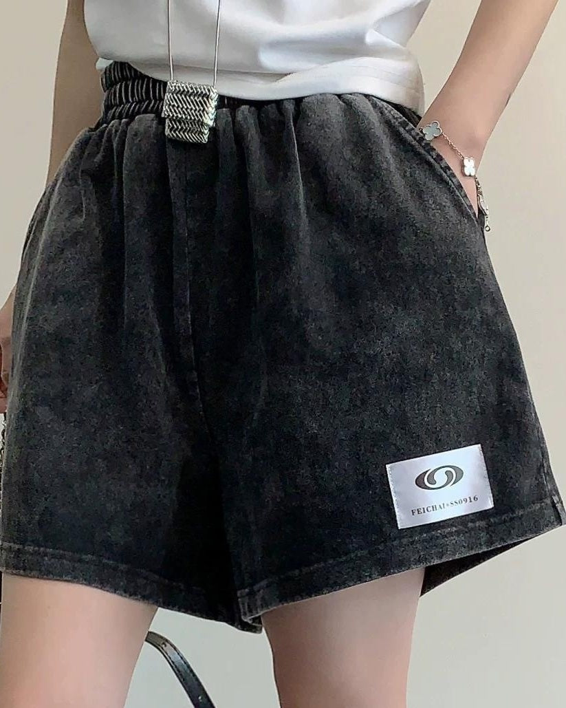 ロゴタグショートパンツ SL872
