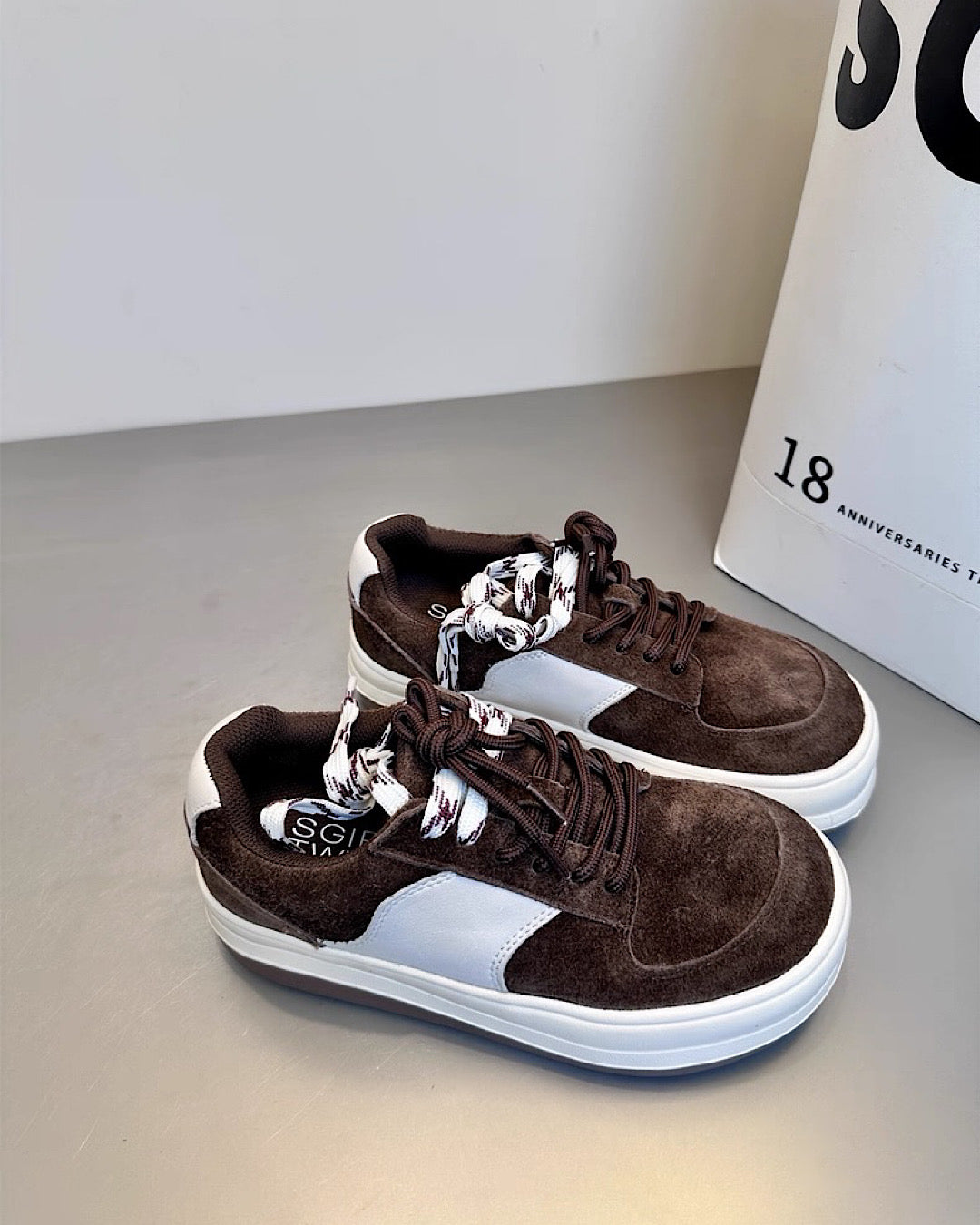 プラットフォームスニーカー SL718