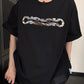 レースデザインロゴTシャツ SL925