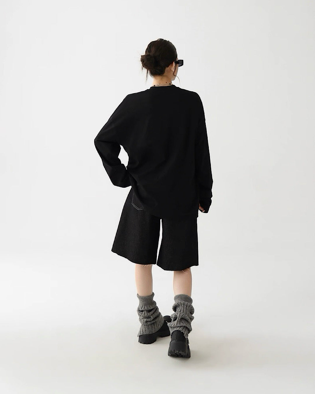 フロントプリントロングTシャツ SL743