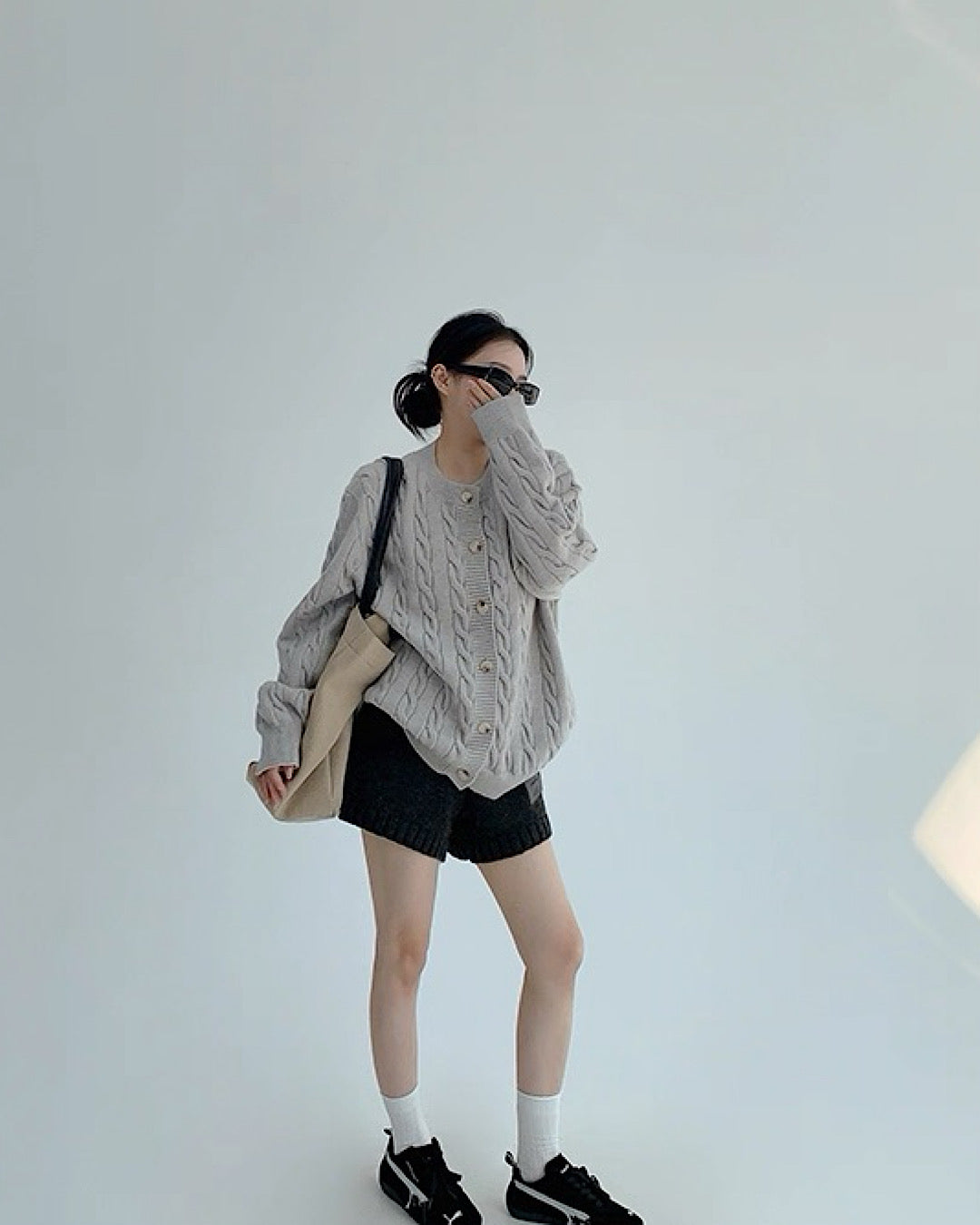 ローゲージニットカーディガン SL770