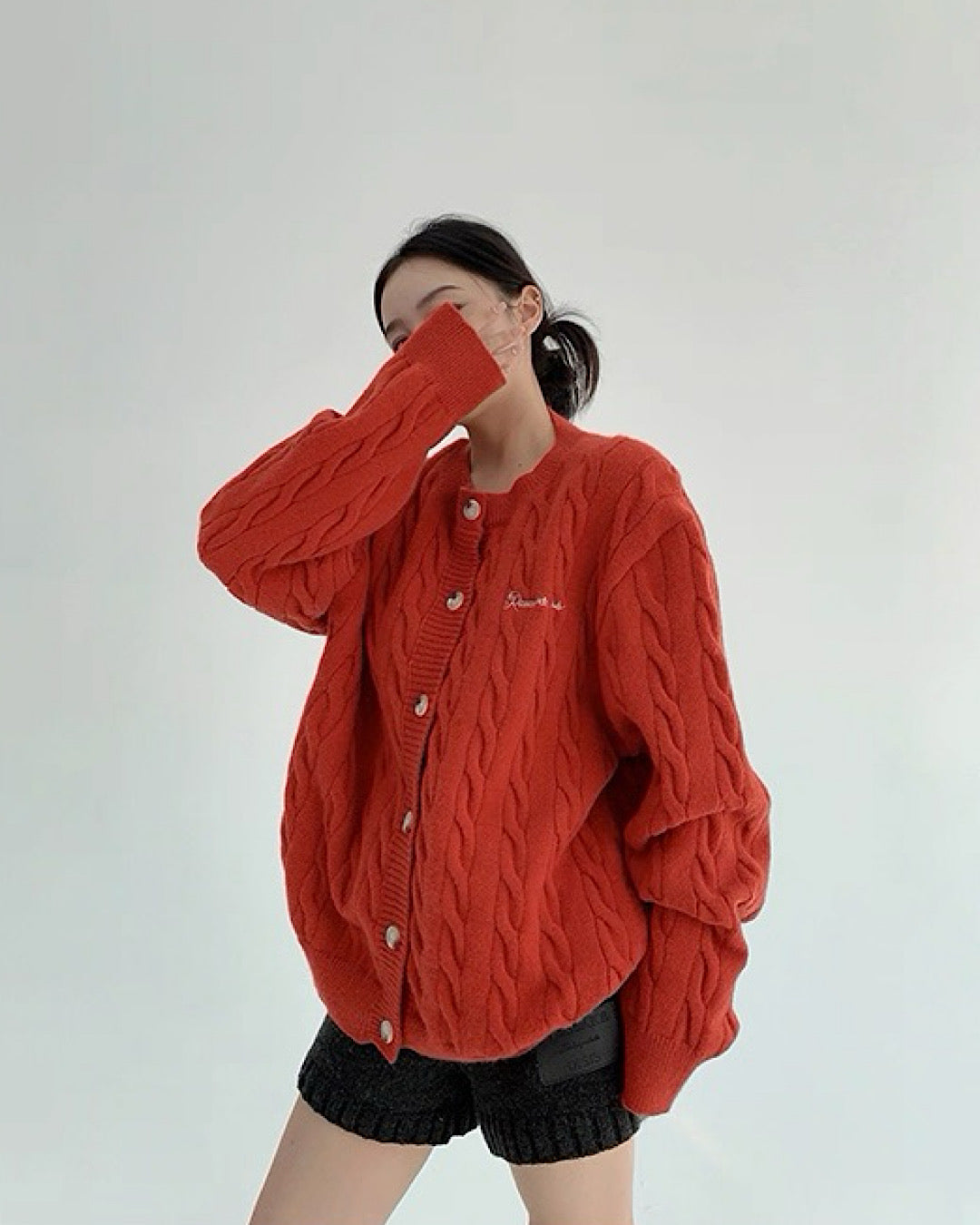 ローゲージニットカーディガン SL770