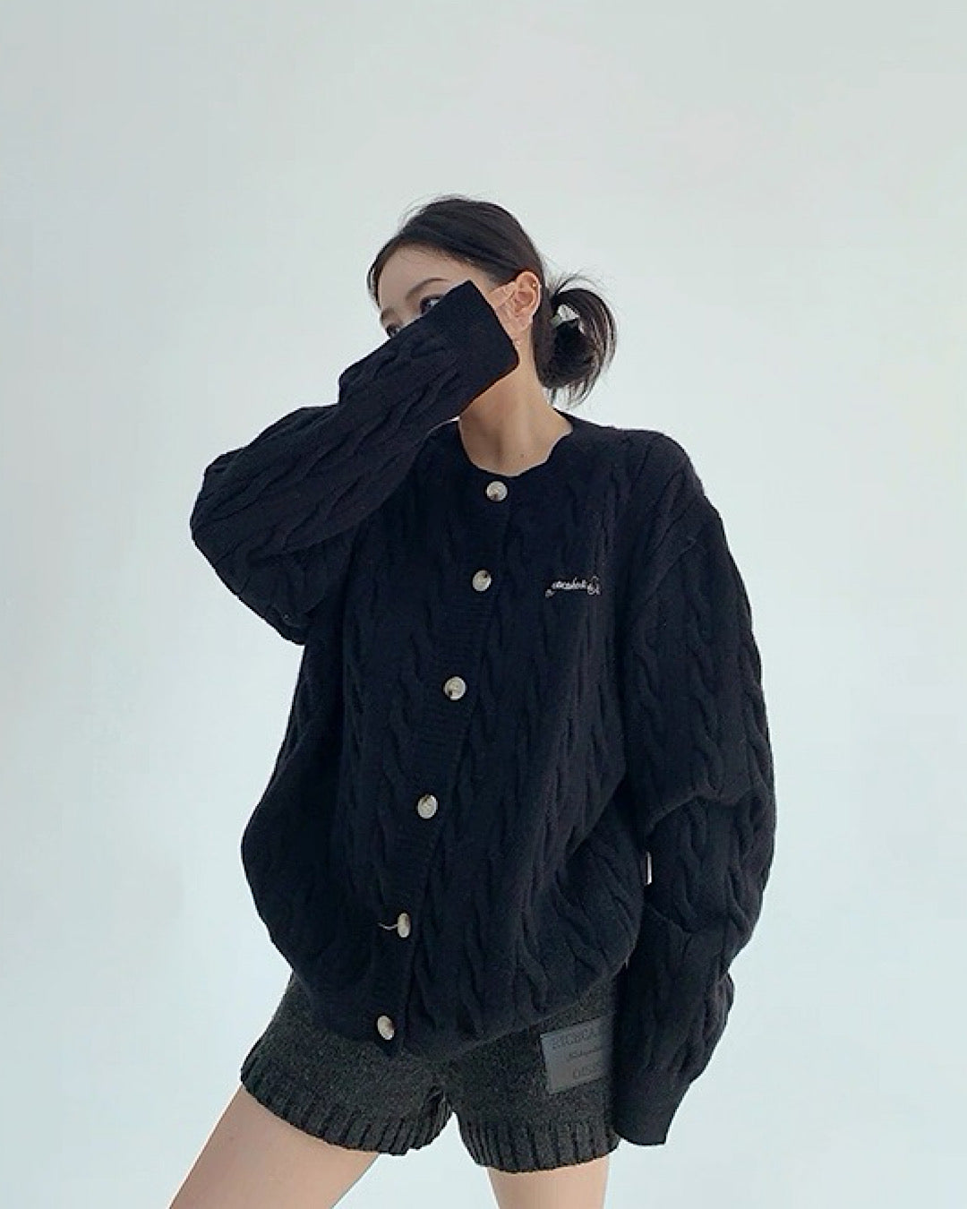 ローゲージニットカーディガン SL770