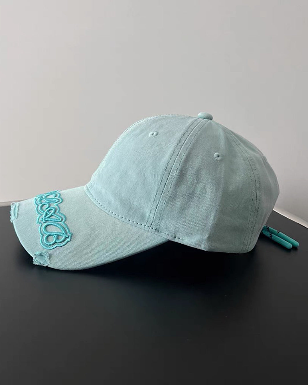 ロゴダメージ加工キャップ SL799