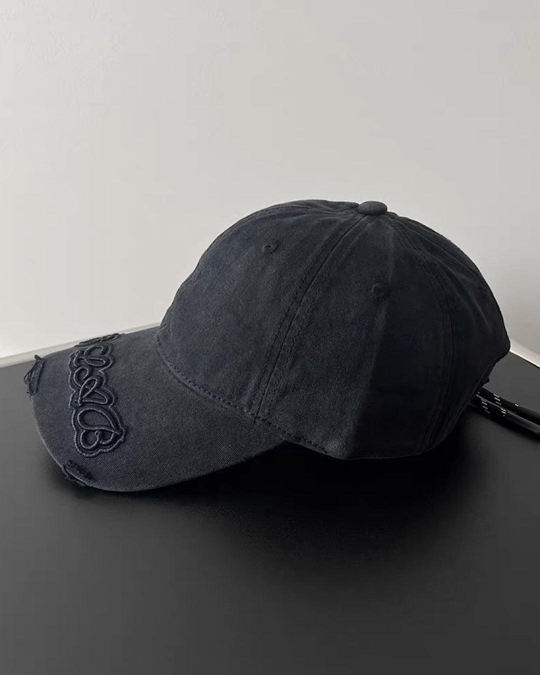 ロゴダメージ加工キャップ SL799