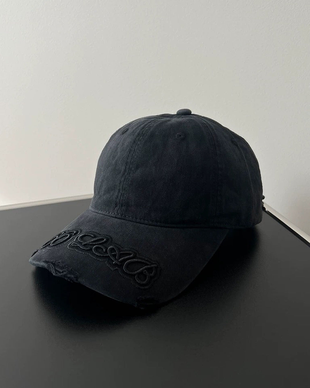 ロゴダメージ加工キャップ SL799