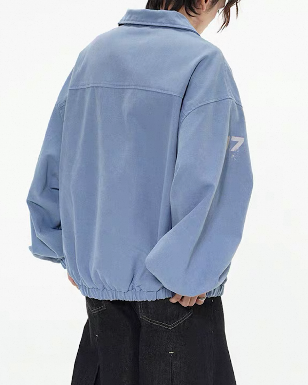 Vネックスポーティプルオーバー M019