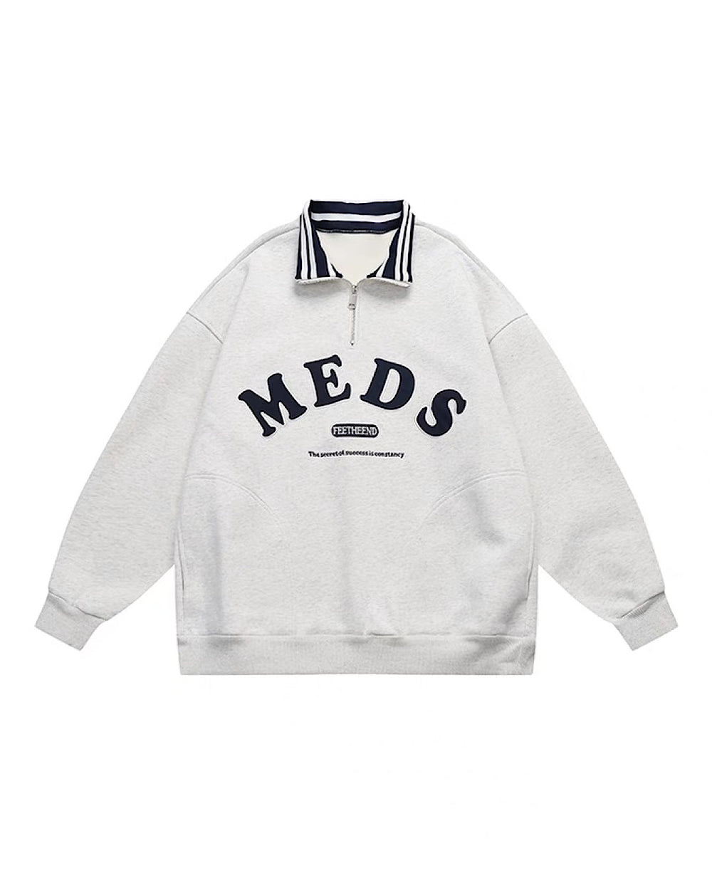 MEDSハーフジップアッププルオーバー SL090