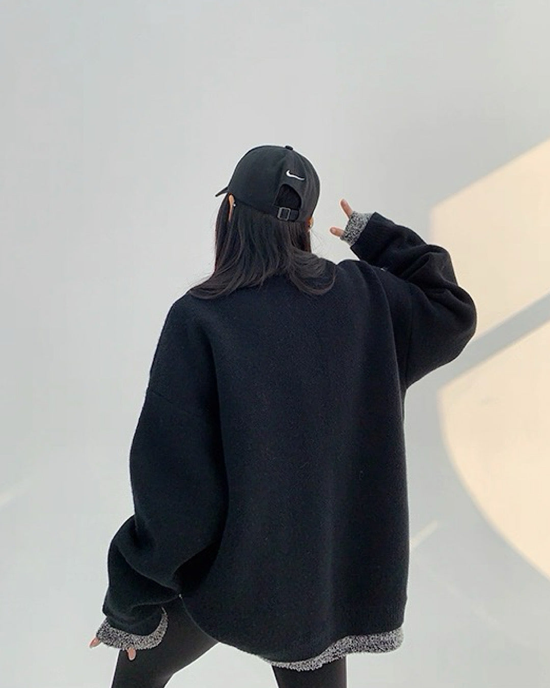 レイヤードライクニットカーディガン SL811