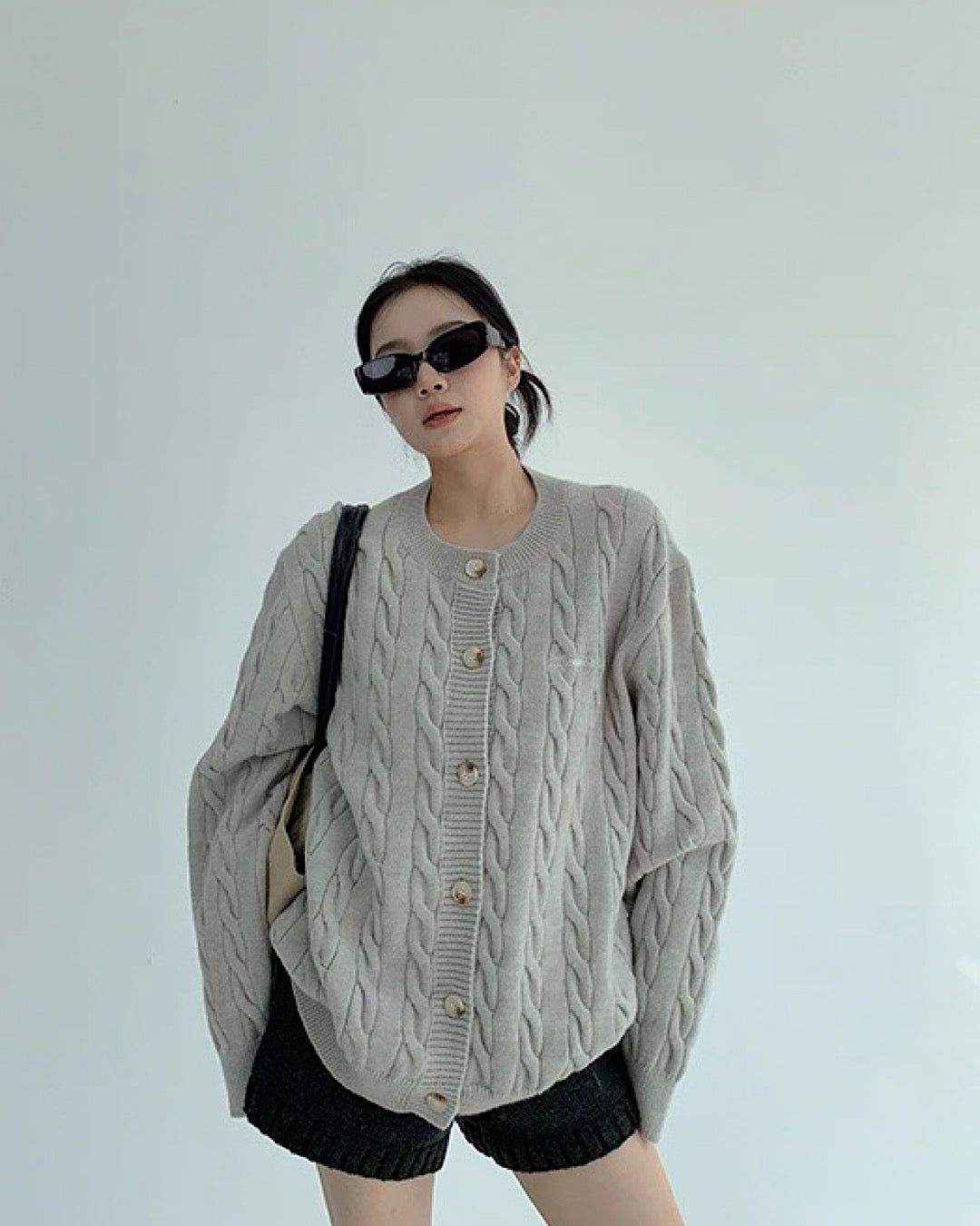 ローゲージニットカーディガン SL770