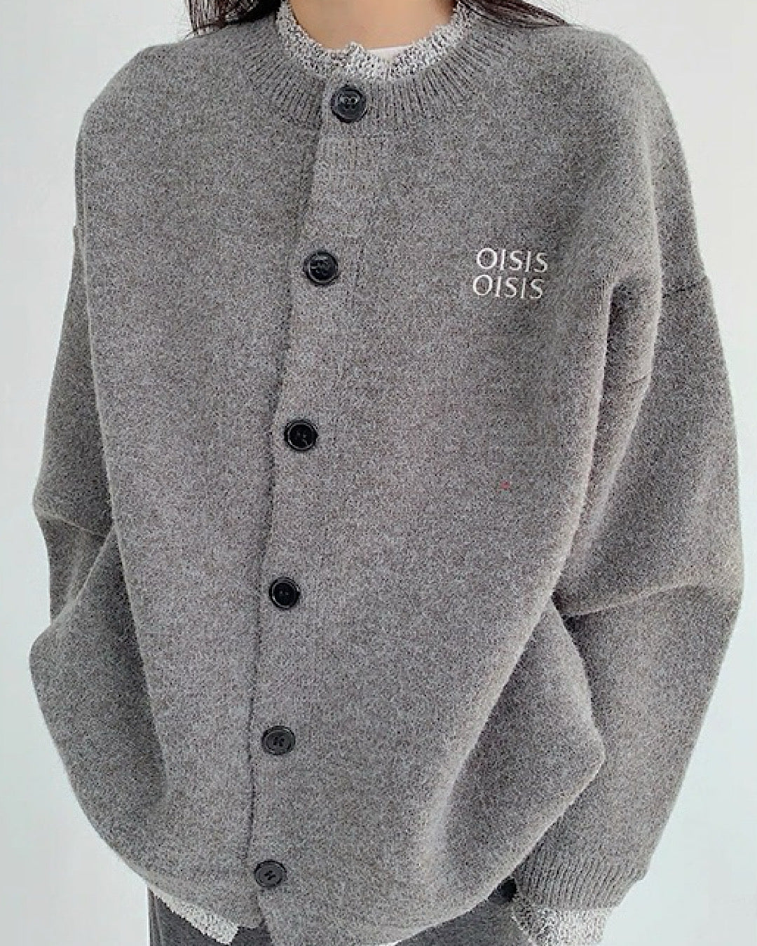 レイヤードライクニットカーディガン SL811