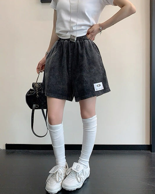 ロゴタグショートパンツ SL872