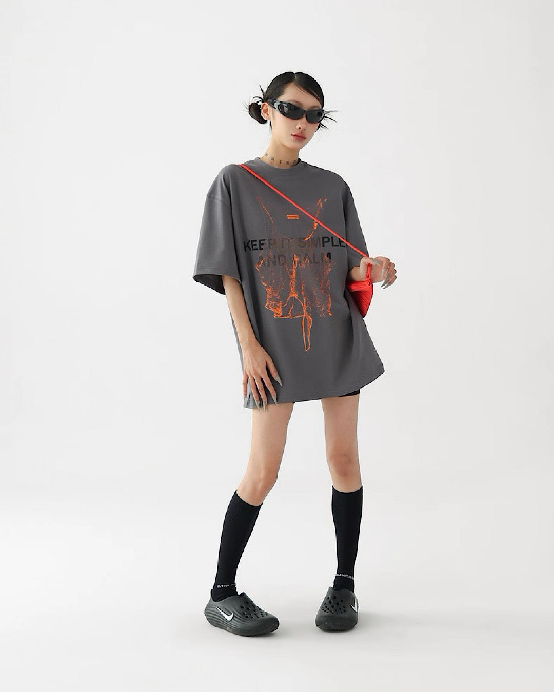 クリエイティブプリントＴシャツSL855