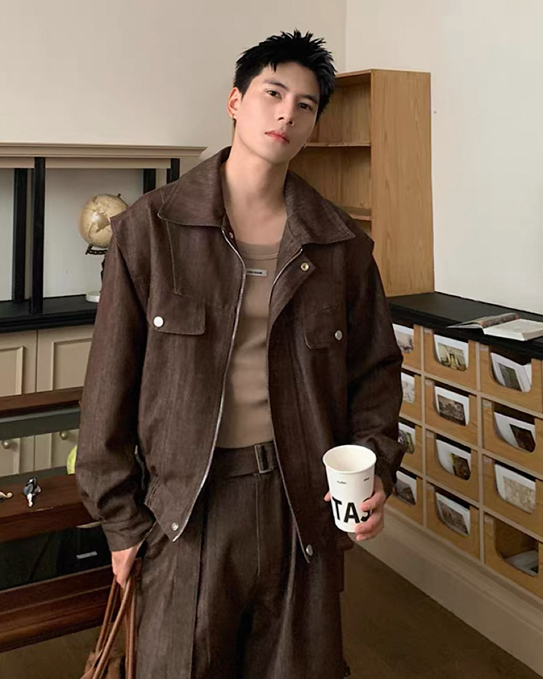 セットアップ(ジャケット・トップス単品可)  M026