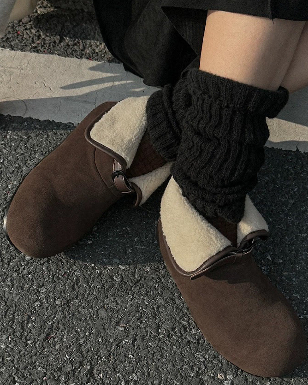 裏ボアショートブーツ SL814