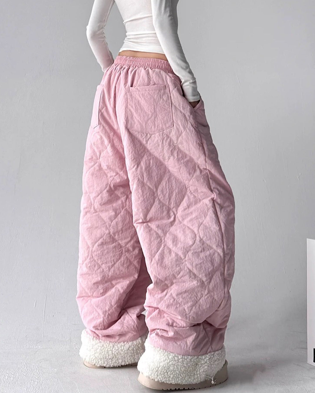 キルティングボアパンツ SL809