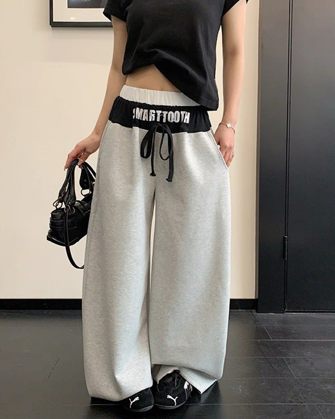 ダブルウエストスウェットパンツ SL835