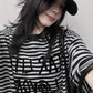 レタリングボーダーTシャツ SL185