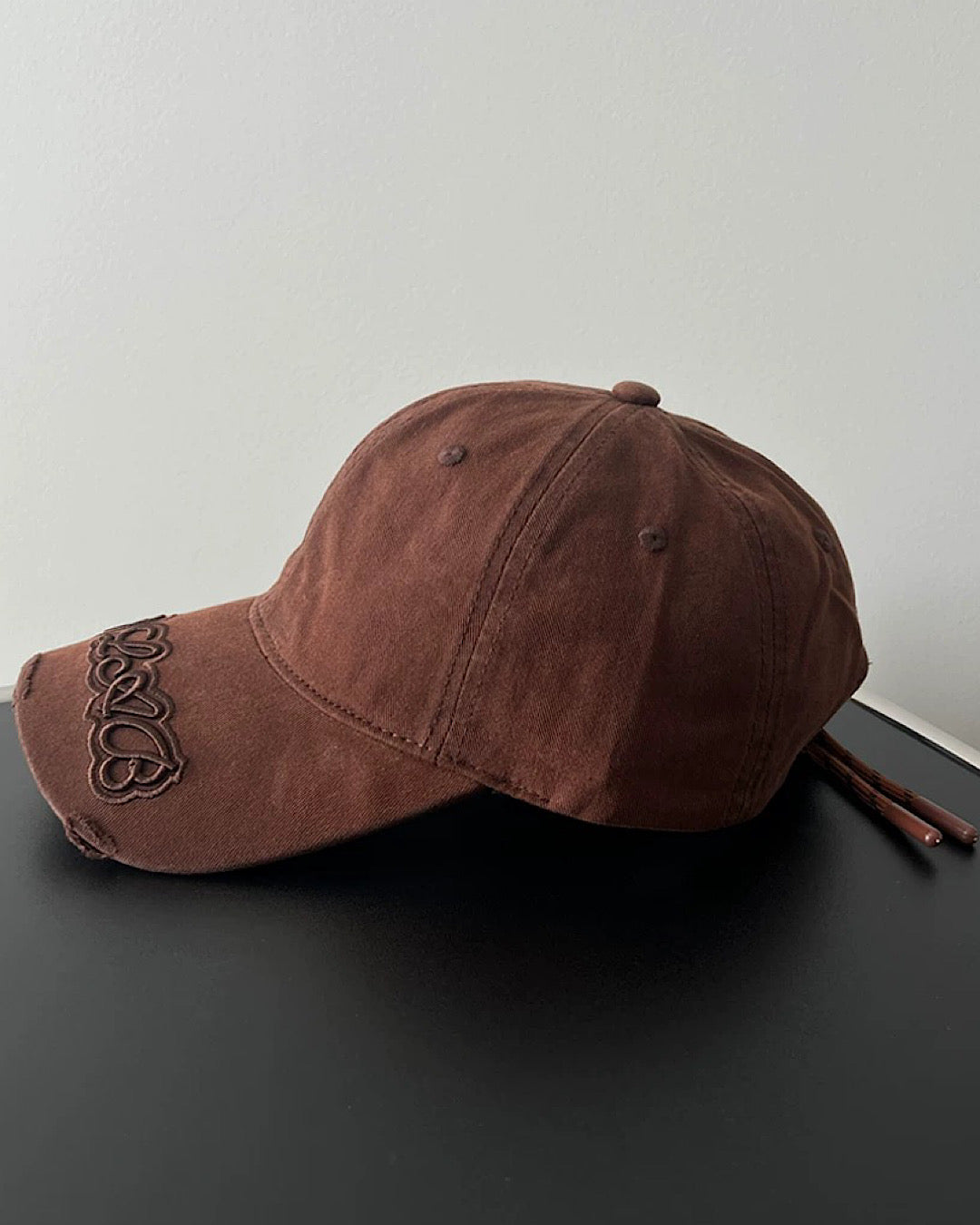 ロゴダメージ加工キャップ SL799