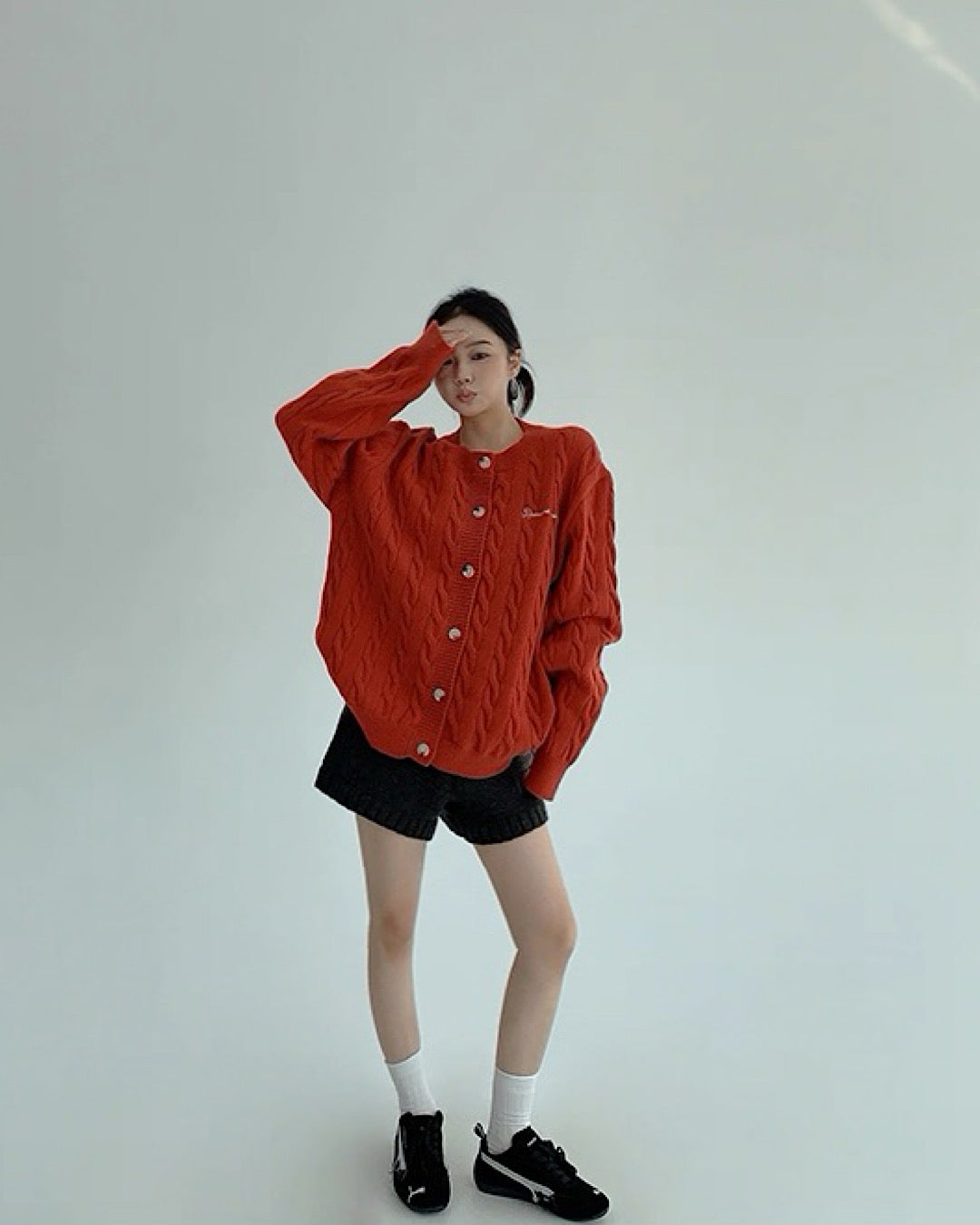 ローゲージニットカーディガン SL770