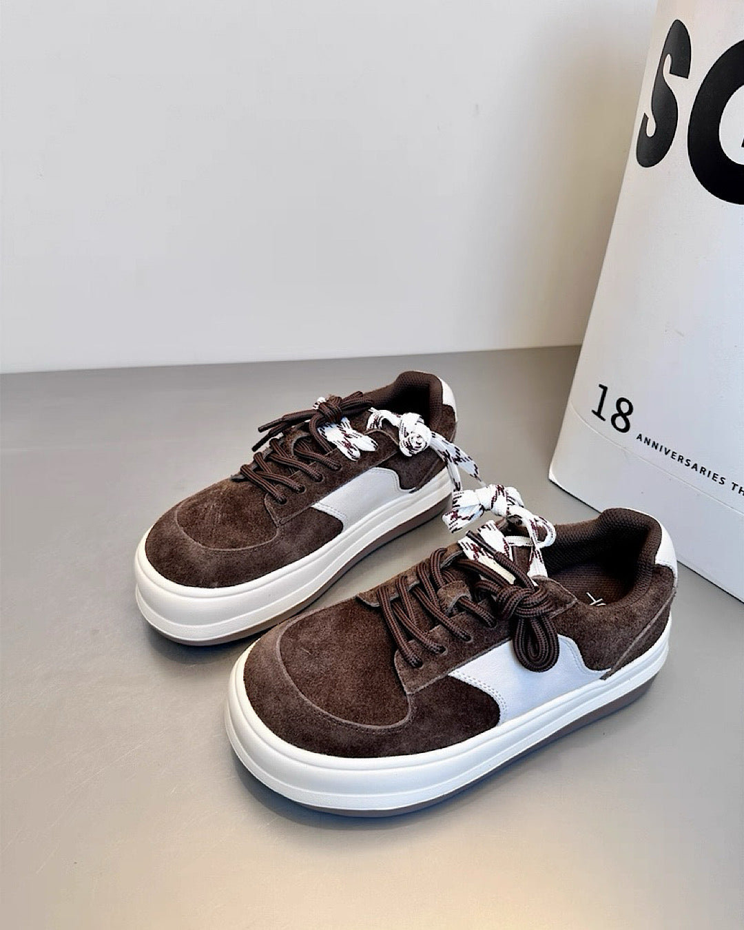 プラットフォームスニーカー SL718