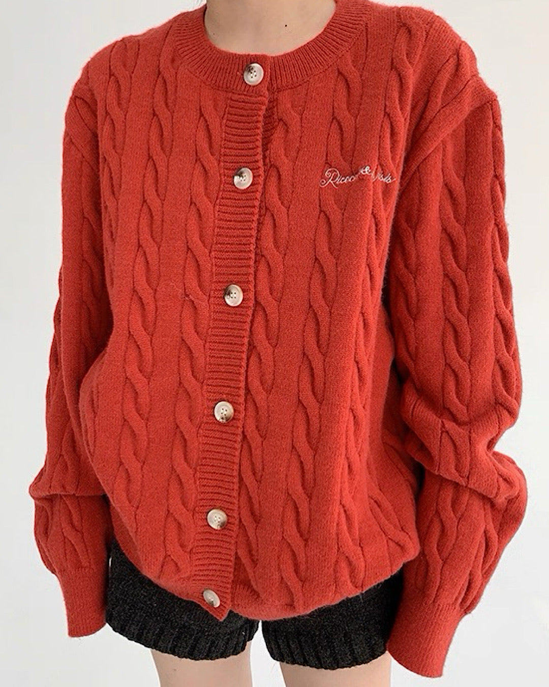 ローゲージニットカーディガン SL770