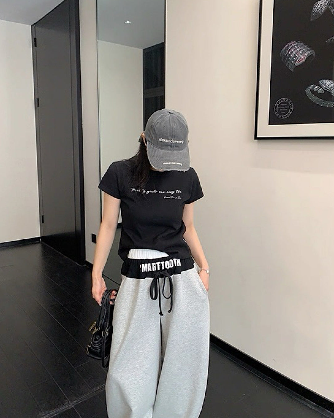 ダブルウエストスウェットパンツ SL835