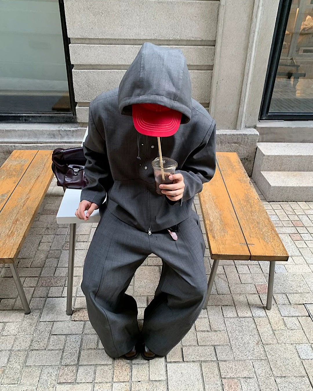 ジップアップフードジャケット/セットアップ M030 – THE SOL93