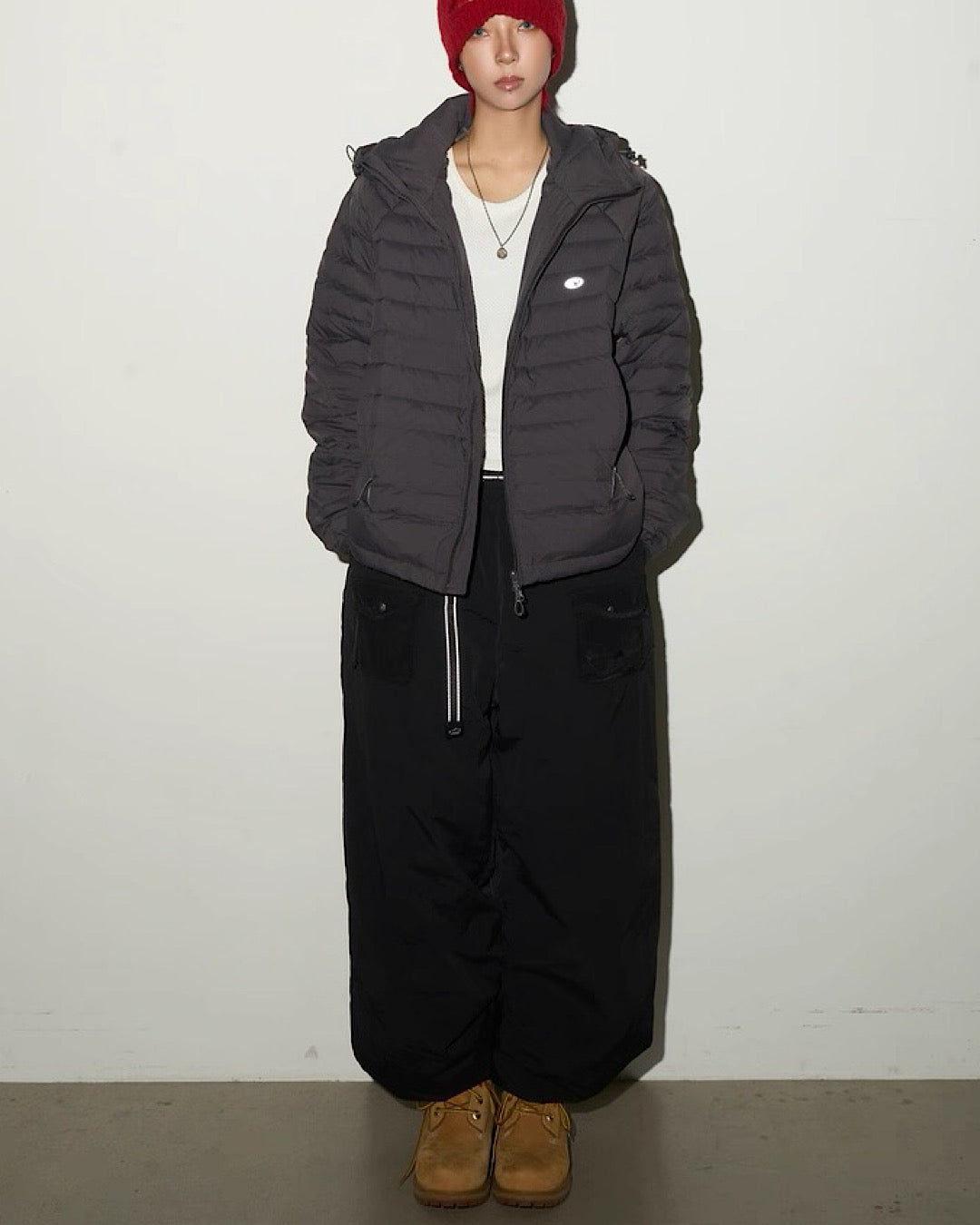 カラーブロックダウンパンツ SL805